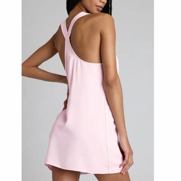 Negative Supreme Mini Slip Dress size L blush pink - Picture 2 of 10